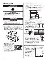 Preview for 10 page of KitchenAid Architect Series II KUDK03CTSS Installation Instructions Manual