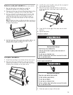 Preview for 19 page of KitchenAid Architect Series II KUDK03CTSS Installation Instructions Manual