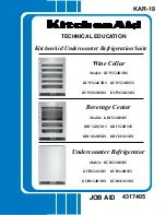 Preview for 1 page of KitchenAid Architect Series II KURO24LSBX Technical Education
