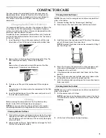 Preview for 9 page of KitchenAid Architect Series II W10242569A Use And Care Manual