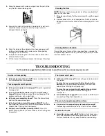 Preview for 10 page of KitchenAid Architect Series II W10242569A Use And Care Manual