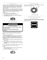 Preview for 10 page of KitchenAid Architect Series KERA205P Use And Care Manual