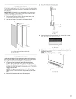 Предварительный просмотр 25 страницы KitchenAid Architect Series KSSC42QTS Installation Manual