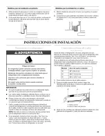 Предварительный просмотр 43 страницы KitchenAid Architect Series KSSC42QTS Installation Manual