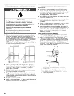 Предварительный просмотр 44 страницы KitchenAid Architect Series KSSC42QTS Installation Manual