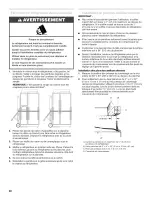 Предварительный просмотр 68 страницы KitchenAid Architect Series KSSC42QTS Installation Manual