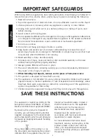 Preview for 4 page of KitchenAid ARTISAN 5KSB555 Instructions Manual