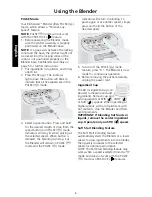 Preview for 10 page of KitchenAid ARTISAN 5KSB555 Instructions Manual