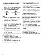 Preview for 8 page of KitchenAid Bottom-Freezer Refrigerator Use And Care Manual