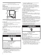 Preview for 6 page of KitchenAid Briva KIDS36 Installation Instructions Manual