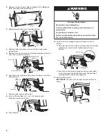 Preview for 8 page of KitchenAid Briva KIDS36 Installation Instructions Manual