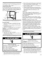 Preview for 25 page of KitchenAid Briva KIDS36 Installation Instructions Manual