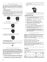 Preview for 10 page of KitchenAid Briva KIDS36EP Use & Care Manual