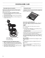 Preview for 14 page of KitchenAid Briva KIDS36EP Use & Care Manual