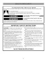 Preview for 2 page of KitchenAid Built-In Convection Microwave Oven User Manual