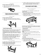 Preview for 13 page of KitchenAid Built-In Oven & Microwave Use And Care Manual