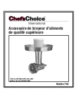 Preview for 7 page of KitchenAid ChefsChoice User Manual