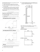 Предварительный просмотр 8 страницы KitchenAid Classic KBLS36FTB Installation Instructions Manual