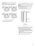 Предварительный просмотр 27 страницы KitchenAid Classic KBLS36FTB Installation Instructions Manual