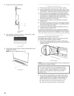 Предварительный просмотр 28 страницы KitchenAid Classic KBLS36FTB Installation Instructions Manual