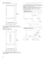 Предварительный просмотр 36 страницы KitchenAid Classic KBLS36FTB Installation Instructions Manual