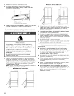 Предварительный просмотр 48 страницы KitchenAid Classic KBLS36FTB Installation Instructions Manual