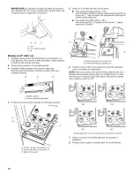 Предварительный просмотр 54 страницы KitchenAid Classic KBLS36FTB Installation Instructions Manual