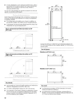 Предварительный просмотр 62 страницы KitchenAid Classic KBLS36FTB Installation Instructions Manual