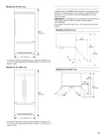 Предварительный просмотр 63 страницы KitchenAid Classic KBLS36FTB Installation Instructions Manual