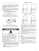 Предварительный просмотр 75 страницы KitchenAid Classic KBLS36FTB Installation Instructions Manual