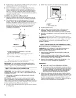 Предварительный просмотр 76 страницы KitchenAid Classic KBLS36FTB Installation Instructions Manual