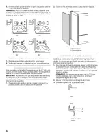 Предварительный просмотр 82 страницы KitchenAid Classic KBLS36FTB Installation Instructions Manual