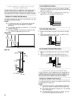 Предварительный просмотр 14 страницы KitchenAid Classic KSSS36FMB Installation Manual