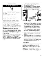 Предварительный просмотр 41 страницы KitchenAid Classic KSSS36FMB Installation Manual