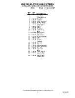 Preview for 6 page of KitchenAid Classic KSSS36QTW Parts Manual