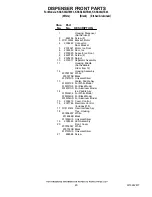 Preview for 20 page of KitchenAid Classic KSSS36QTW Parts Manual