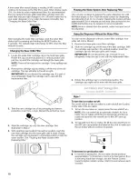 Preview for 10 page of KitchenAid Classic KSSS42FMB Use & Care Manual