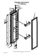 Предварительный просмотр 15 страницы KitchenAid Classic Series KSSS48FTX Parts List