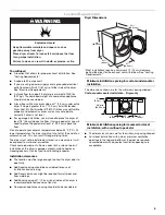 Preview for 5 page of KitchenAid Clothes Dryer Use & Care Manual