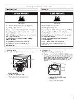 Предварительный просмотр 9 страницы KitchenAid Clothes Dryer Use & Care Manual