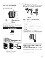 Предварительный просмотр 15 страницы KitchenAid Clothes Dryer Use & Care Manual