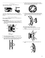 Предварительный просмотр 17 страницы KitchenAid Clothes Dryer Use & Care Manual