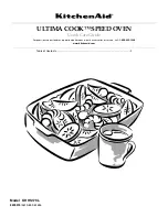 Preview for 1 page of KitchenAid COOK SPEED OVEN Use And Care Manual