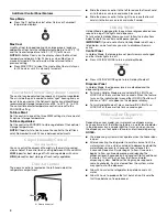 Preview for 4 page of KitchenAid Counter Depth Side-by-Side Refrigerator Use And Care Manual