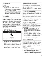 Preview for 5 page of KitchenAid Counter Depth Side-by-Side Refrigerator Use And Care Manual