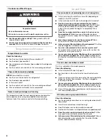 Preview for 8 page of KitchenAid Counter Depth Side-by-Side Refrigerator Use And Care Manual