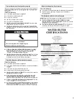 Preview for 9 page of KitchenAid Counter Depth Side-by-Side Refrigerator Use And Care Manual