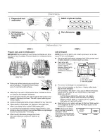 Preview for 3 page of KitchenAid Dishwahser User Instructions