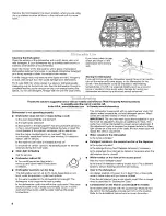 Preview for 8 page of KitchenAid Dishwahser User Instructions