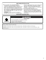 Preview for 3 page of KitchenAid DISHWASHER User Instructions